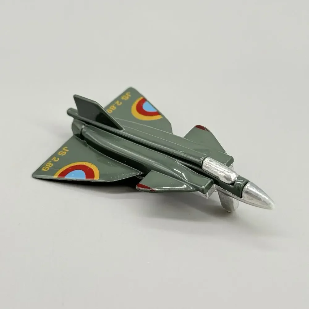 Lot of 3 Small Diecast Military Planes Fighter Jets Mixed Brands F-4 F-15 JS 289